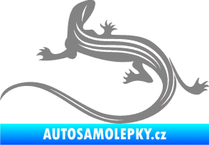 Samolepka Ještěrka 011 levá šedá