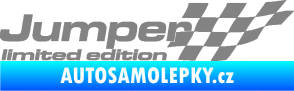Samolepka Jumper limited edition pravá šedá