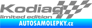 Samolepka Kodiaq limited edition pravá šedá