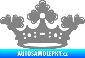 Samolepka Korunka 002 šedá