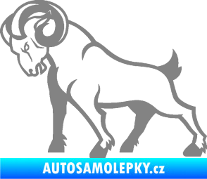 Samolepka Kozel 002 levá šedá