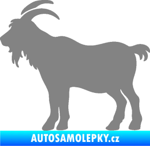 Samolepka Kozel 008 levá silueta šedá