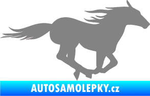 Samolepka Kůň 029 pravá šedá
