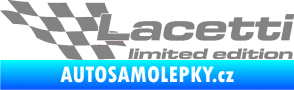 Samolepka Lacetti limited edition levá šedá