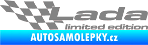 Samolepka Lada limited edition levá šedá