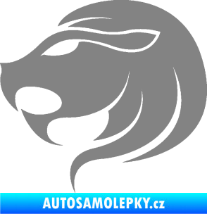 Samolepka Lev zvěrokruh 002 levá šedá