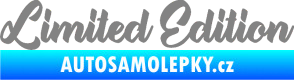 Samolepka Limited edition 006 šedá