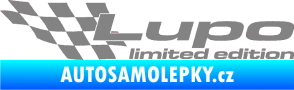 Samolepka Lupo limited edition levá šedá