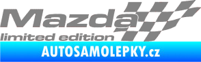 Samolepka Mazda limited edition pravá šedá