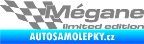 Samolepka Mégane limited edition levá šedá