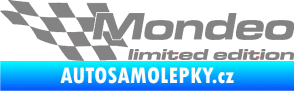 Samolepka Mondeo limited edition levá šedá