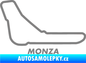 Samolepka Okruh Monza šedá