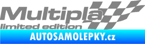 Samolepka Multipla limited edition pravá šedá