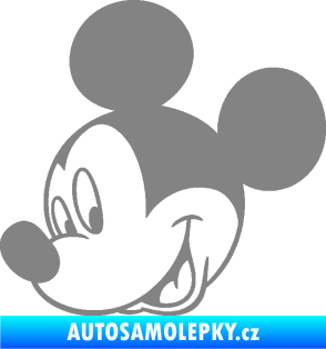 Samolepka Myšák Mickey 001 levá šedá