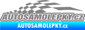 Samolepka Nálepka na auto - www.autosamolepky.cz 003 šedá