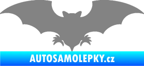 Samolepka Netopýr 007 šedá