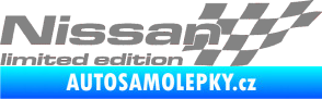 Samolepka Nissan limited edition pravá šedá