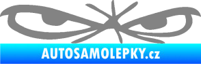 Samolepka Oči 002 pravá šedá