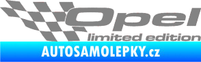 Samolepka Opel limited edition levá šedá