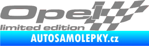 Samolepka Opel limited edition pravá šedá