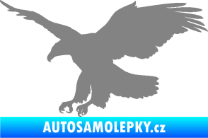Samolepka Orel 013 levá šedá