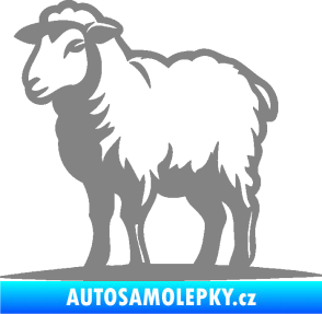 Samolepka Ovce 002 levá šedá