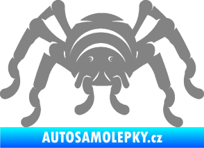 Samolepka Pavouk 018 šedá