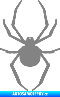 Samolepka Pavouk 021 šedá