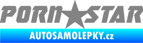 Samolepka Porn star  šedá