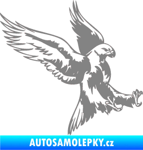 Samolepka Predators 003 pravá šedá