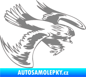 Samolepka Predators 016 pravá šedá