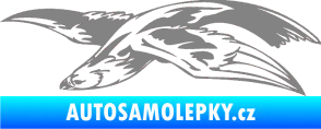 Samolepka Predators 032 levá šedá