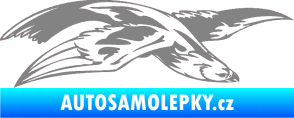 Samolepka Predators 032 pravá šedá
