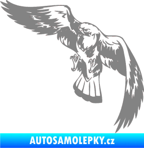 Samolepka Predators 041 levá šedá