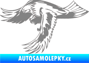Samolepka Predators 048 levá šedá