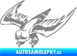 Samolepka Predators 056 levá šedá
