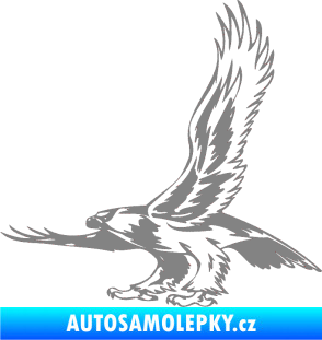 Samolepka Predators 068 levá šedá