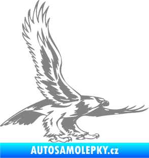 Samolepka Predators 068 pravá šedá