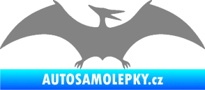 Samolepka Pterodactylus 001 pravá šedá
