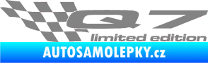 Samolepka Q7 limited edition levá šedá