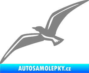 Samolepka Racek 001 levá šedá