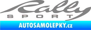 Samolepka Rally sport 002 šedá