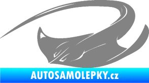 Samolepka Rejnok 002 levá šedá