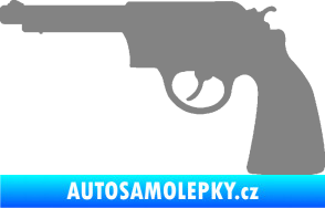 Samolepka Revolver 002 levá šedá