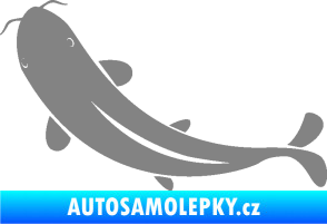 Samolepka Ryba 001 levá šedá