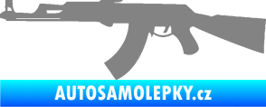 Samolepka Samopal 005 levá šedá