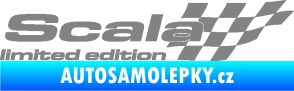 Samolepka Scala limited edition pravá šedá