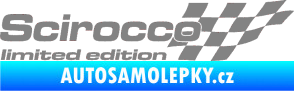 Samolepka Scirocco limited edition pravá šedá