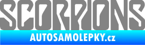Samolepka Scorpions šedá