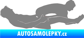 Samolepka Sexy siluety 029 šedá